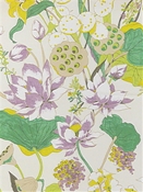 Lotus Garden Lilac P Kaufmann Fabric